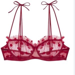 Le petit trou valentines kisses bra new with tags size small